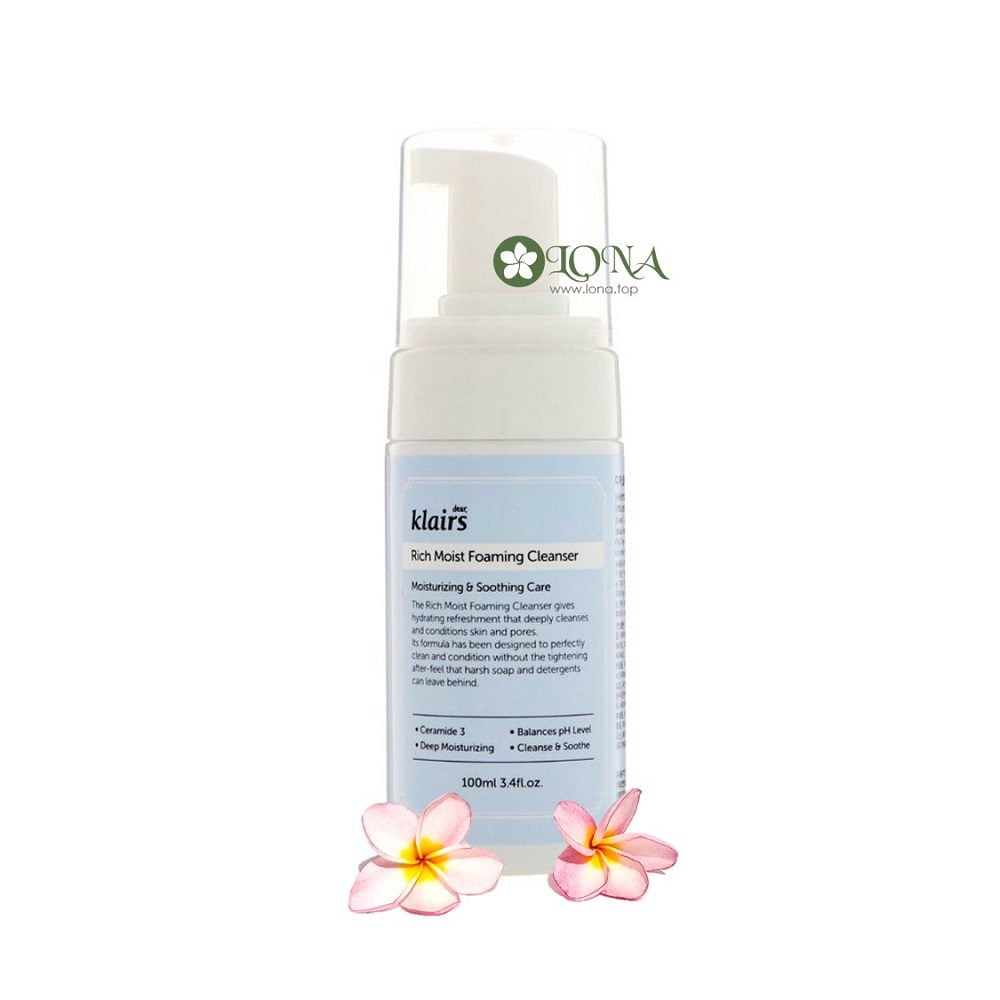 sữa rửa mặt hỗ trợ giảm mụn Klairs