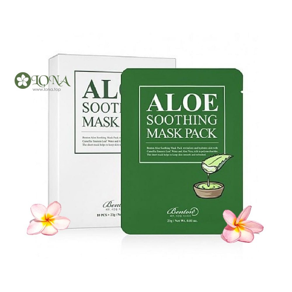 mặt nạ dưỡng da làm dịu da nhạy cảm Aloe