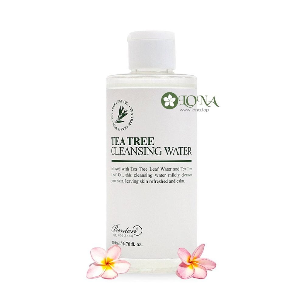 nước tẩy trang chứa tea tree