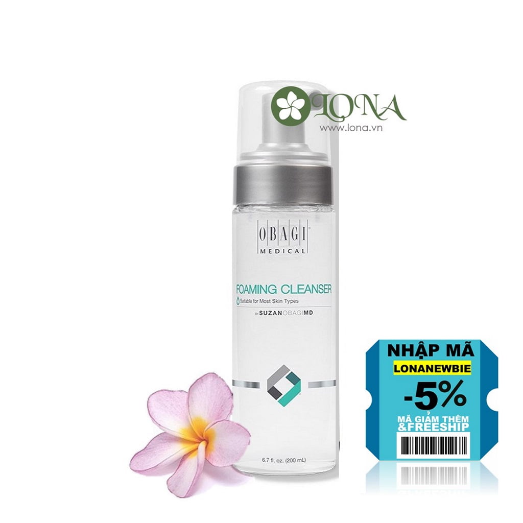 Sữa rửa mặt Cleanser Obagi cho da nhạy cảm SUZANOBAGIMD Foaming - tham khảo khi sử dụng