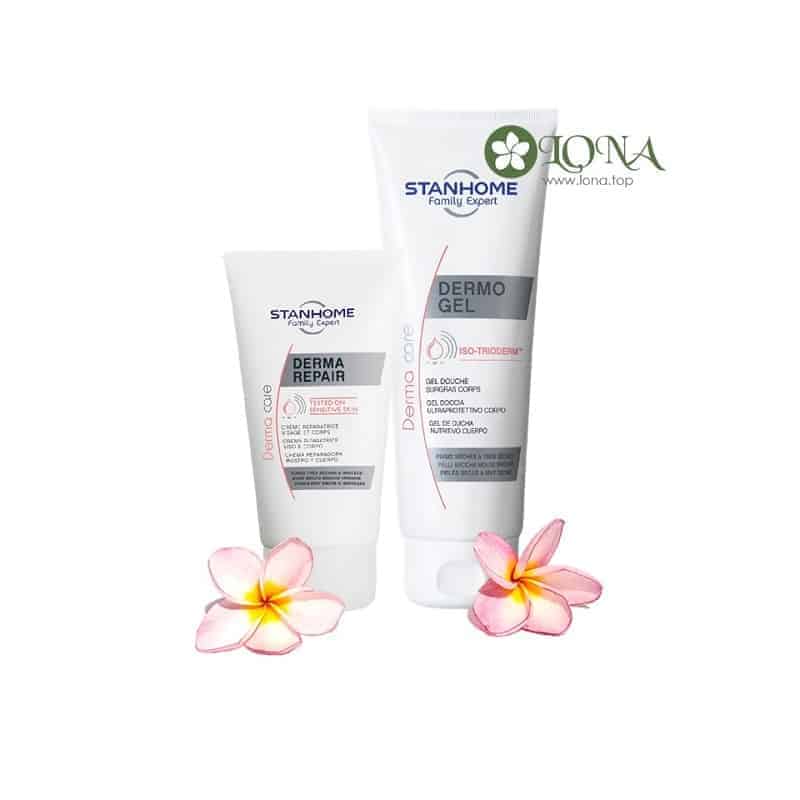 bo-sua-tam-dermo-va-kem-phuc-hoi-da-mat-derma-repair