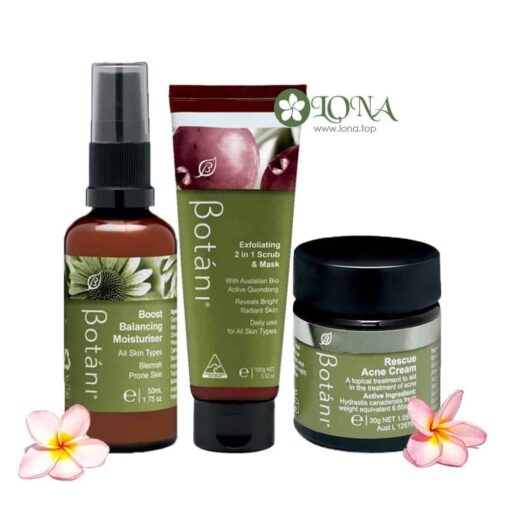 Bộ sản phẩm chuyên điều trị mụn Botani