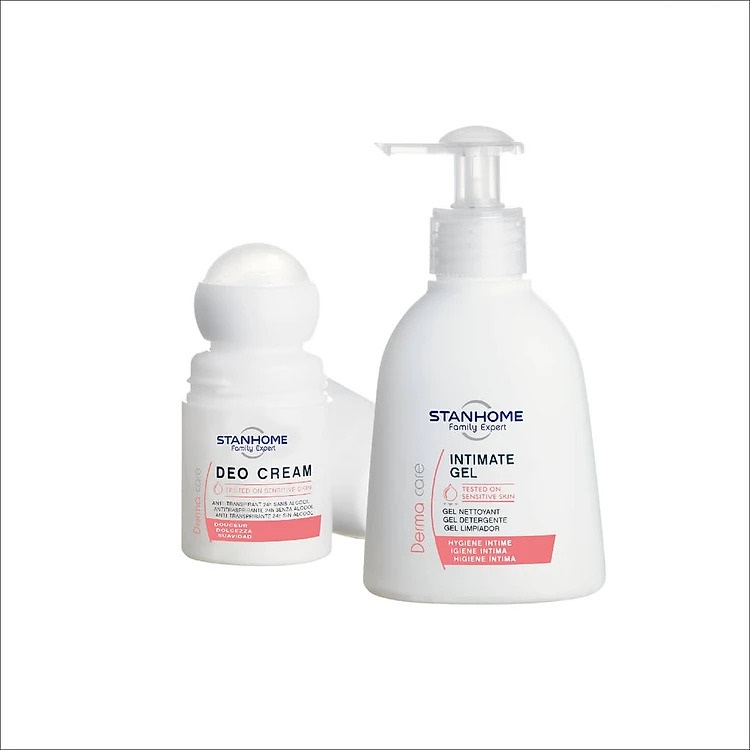 Bộ Dung Dịch Vệ Sinh Vùng Kín Intimate Gel và Lăn Khử Mùi Deo Cream