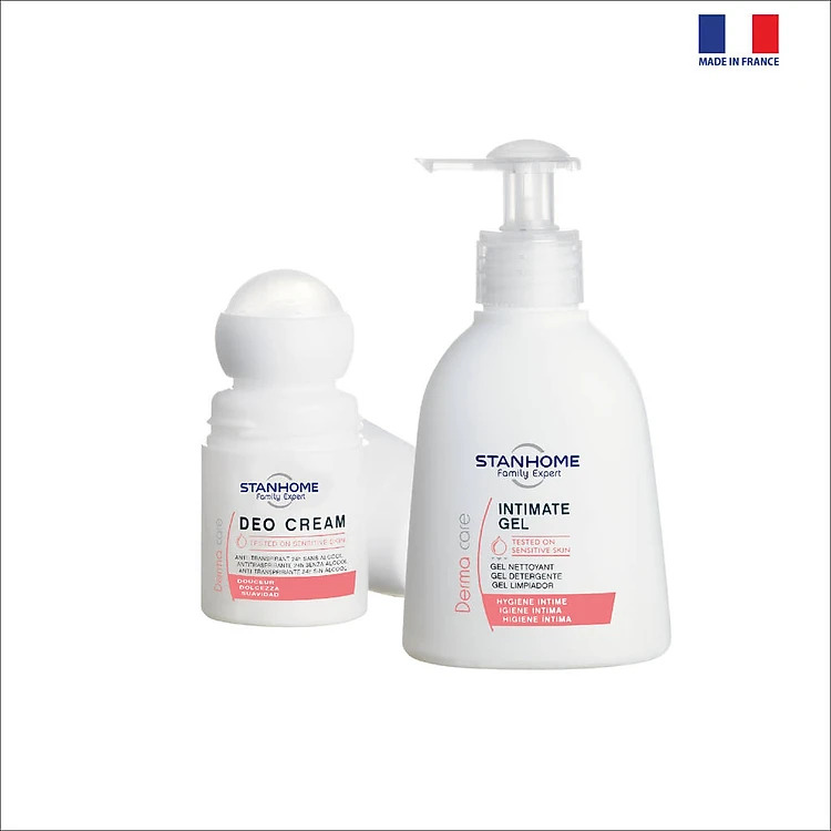 Bộ Dung Dịch Vệ Sinh Vùng Kín Intimate Gel và Lăn công dụng và cách