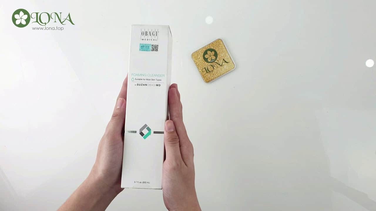 Suzan MD Foaming Cleanser OBAGI - thông tin nhận diện