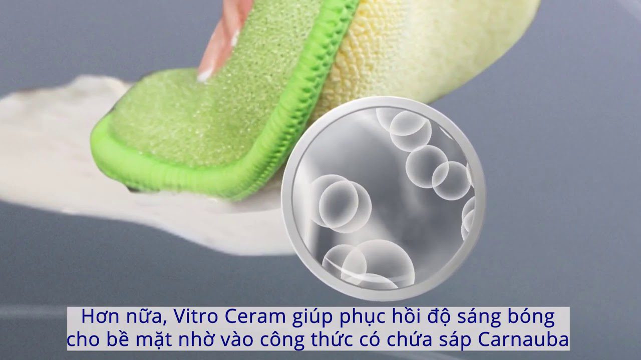 Kem vệ sinh bếp điện từ bếp hồng ngoại Vitro chính hãng