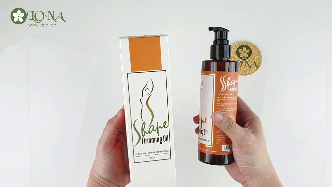 Dầu massage giảm mỡ S Shape Firmming 200ml chính hãng