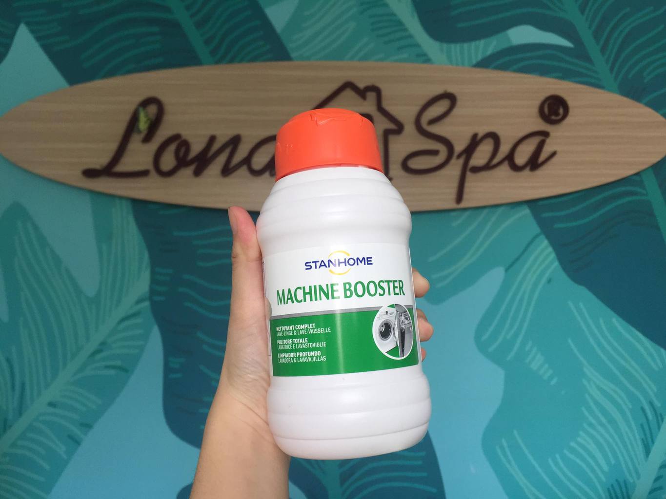 Dung dịch vệ sinh lồng giặt máy rửa chén Machine chính hãng