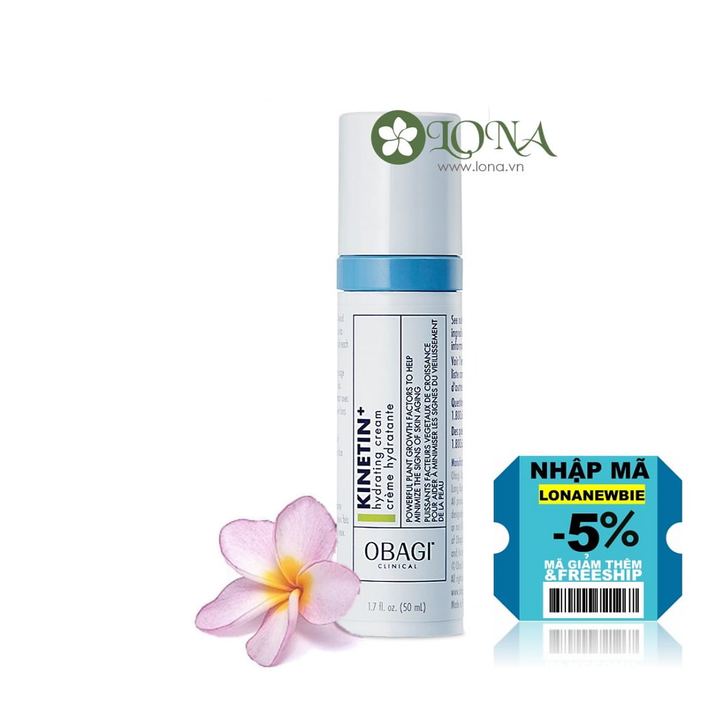 Kem dưỡng phục hồi làm dịu Cream Obagi da CLINICAL Kinetin+ Hydrating - tham khảo khi sử dụng