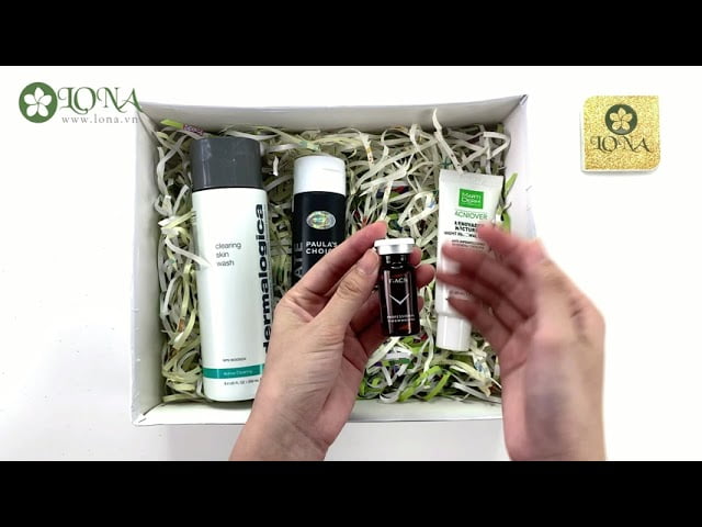 Lona Kit 14 Acne Control - Hướng dẫn chi tiết routine cho da mụn