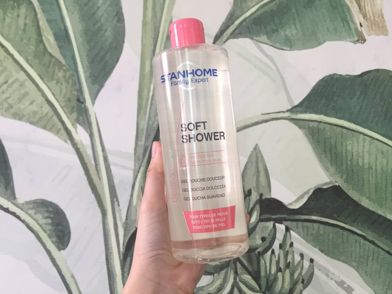 sữa tắm chứa glycerin