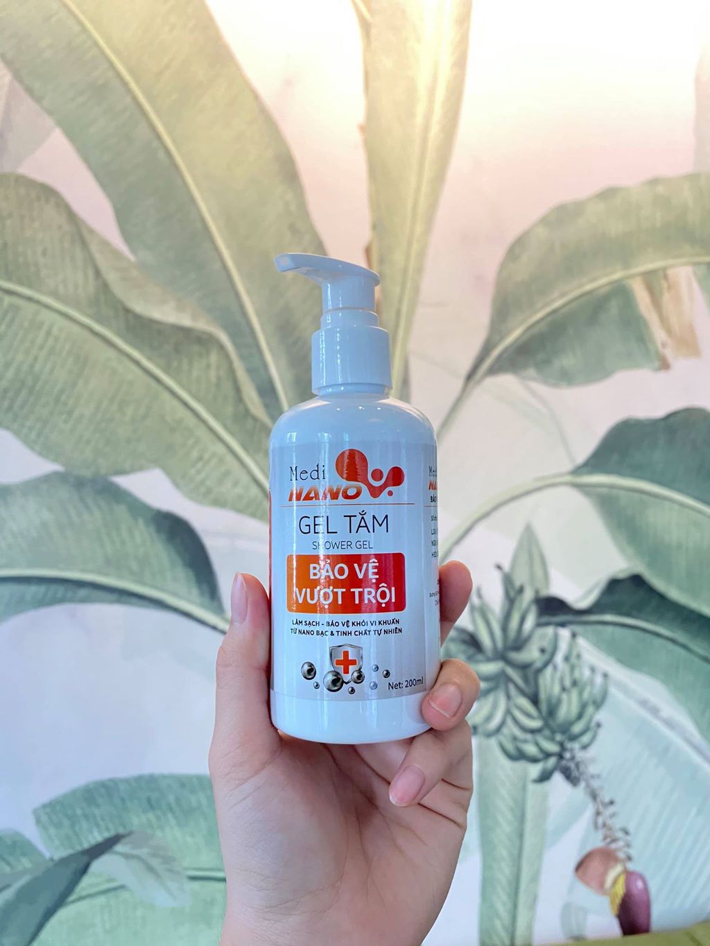Gel tắm diệt khuẩn MediNano - Bảo vệ và nuôi dưỡng làn da toàn thân