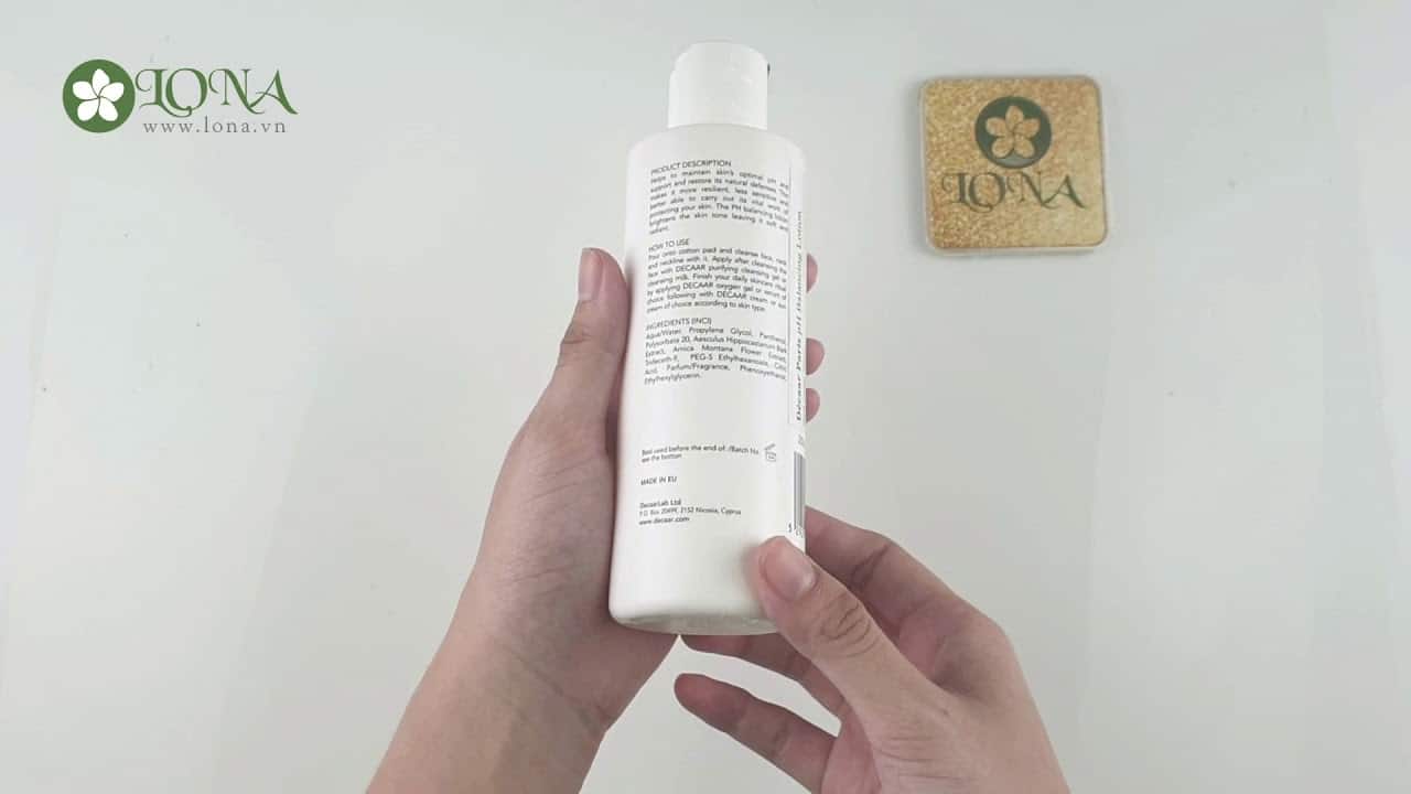 Dung Dịch Cân Bằng PH PH Balancing Lotion chính hãng