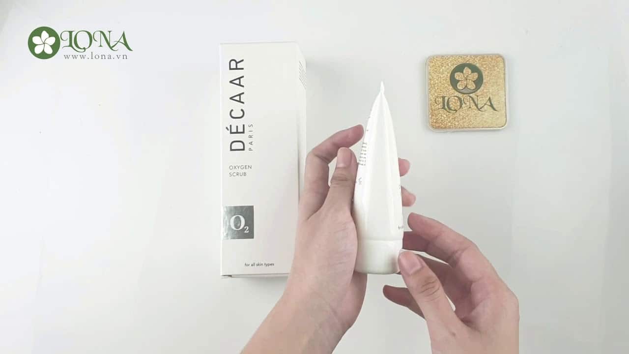 gel chăm sóc da làm sạch da dịu nhẹ Décaar Paris