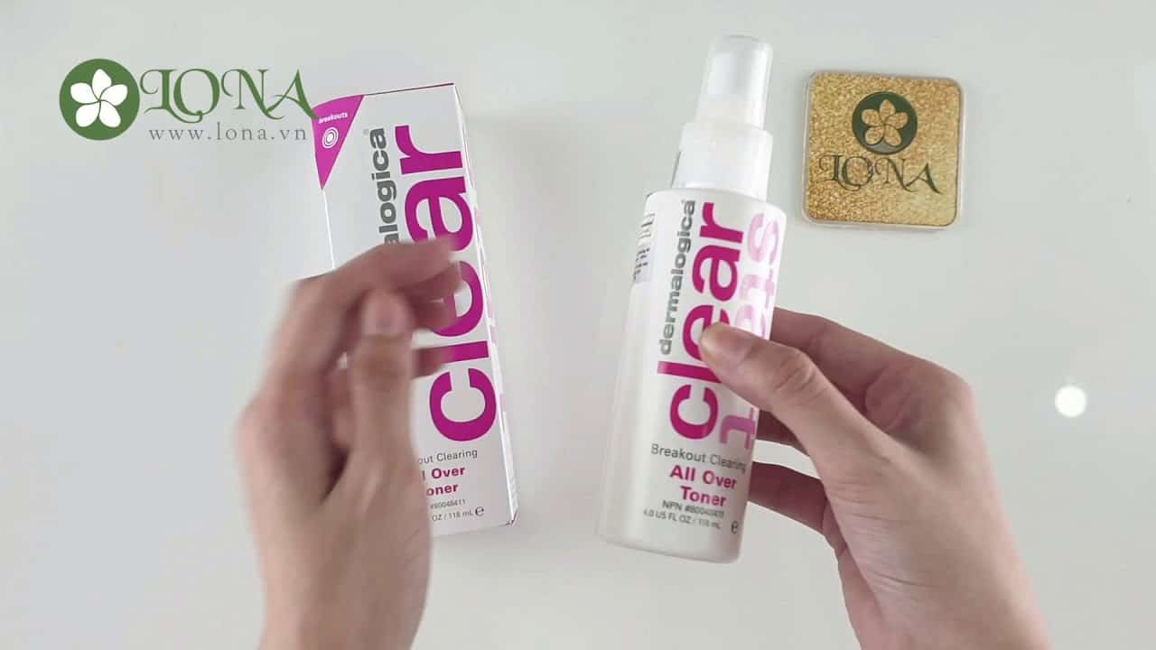 nước cân bằng da kiểm soát dầu nhờn Dermalogica