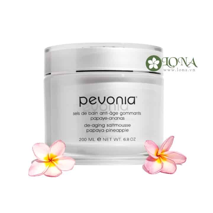 Tẩy Tế Bào Chiết Xuất Từ Dứa & Đu Đủ Pevonia De-Aging Saltmousse
