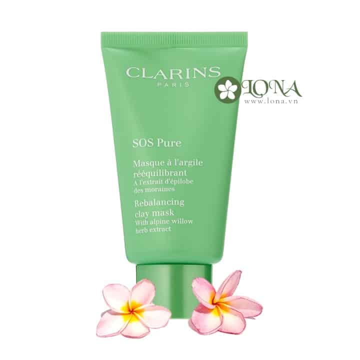 Mặt Nạ Đất Sét Tái Cân Bằng Clarins SOS Pure Relabancing Clay Mask