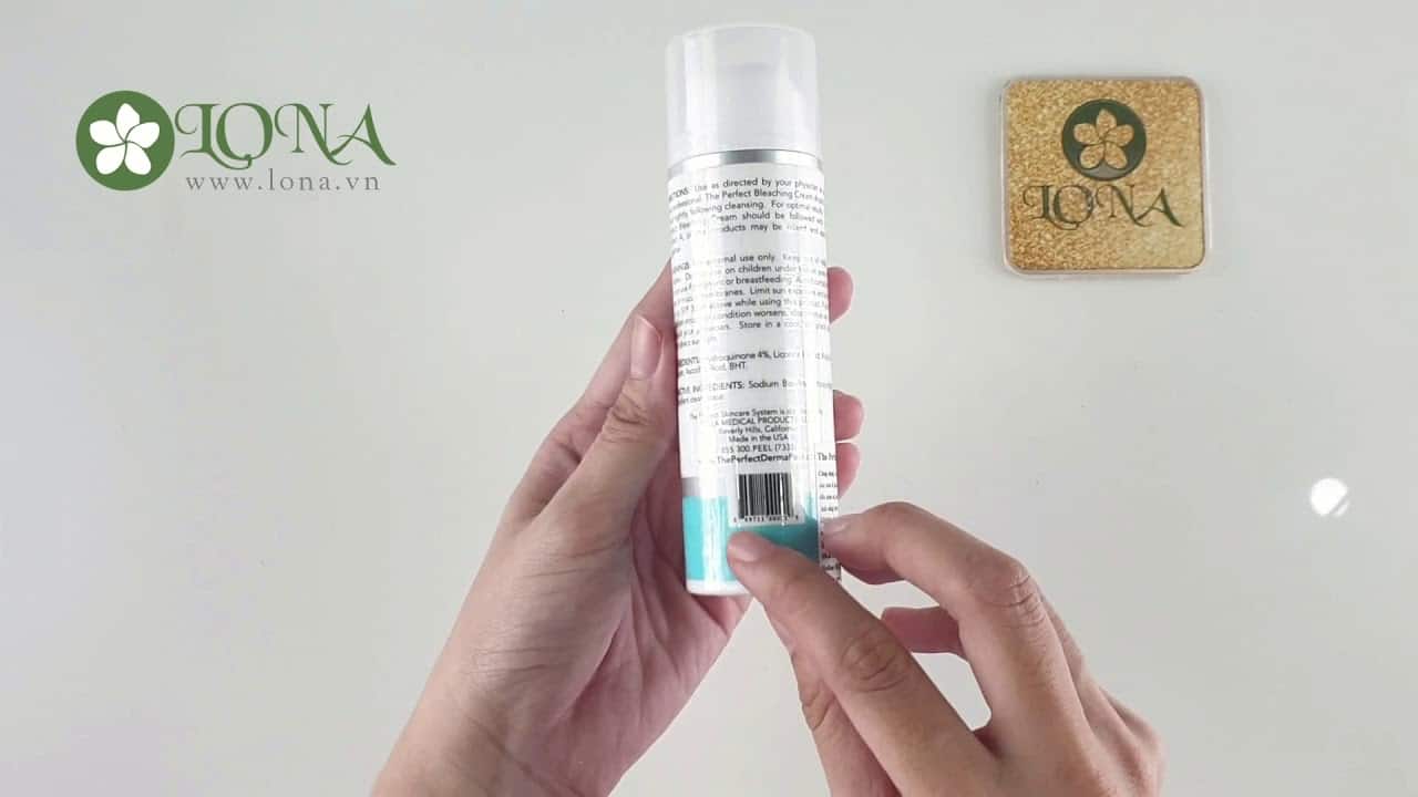 The Perfect B Bleaching Cream Rx Only Kem Sáng Da &Giảm Nám