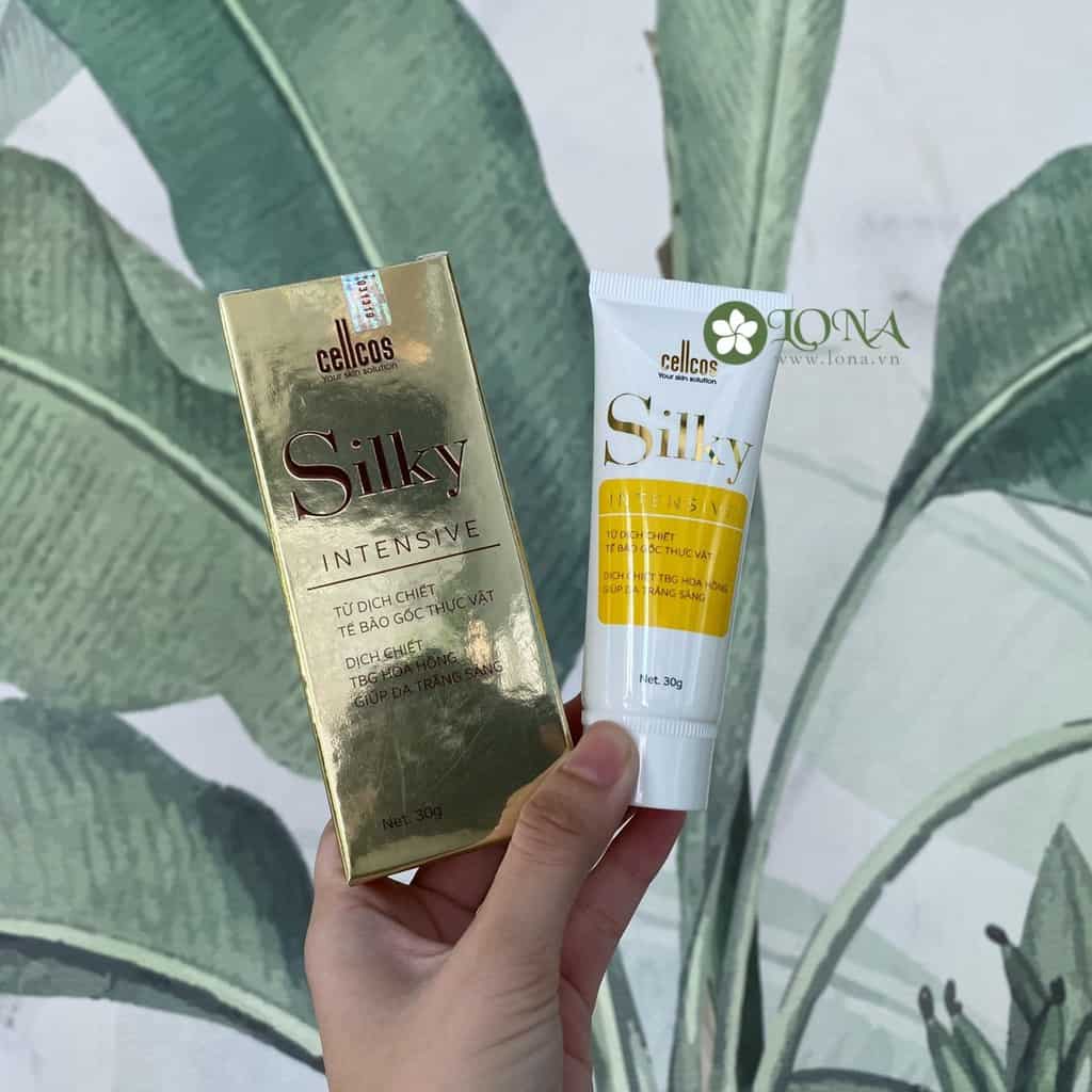 Silky Intensive Kem dưỡng siêu mịn và trắng sáng chính hãng