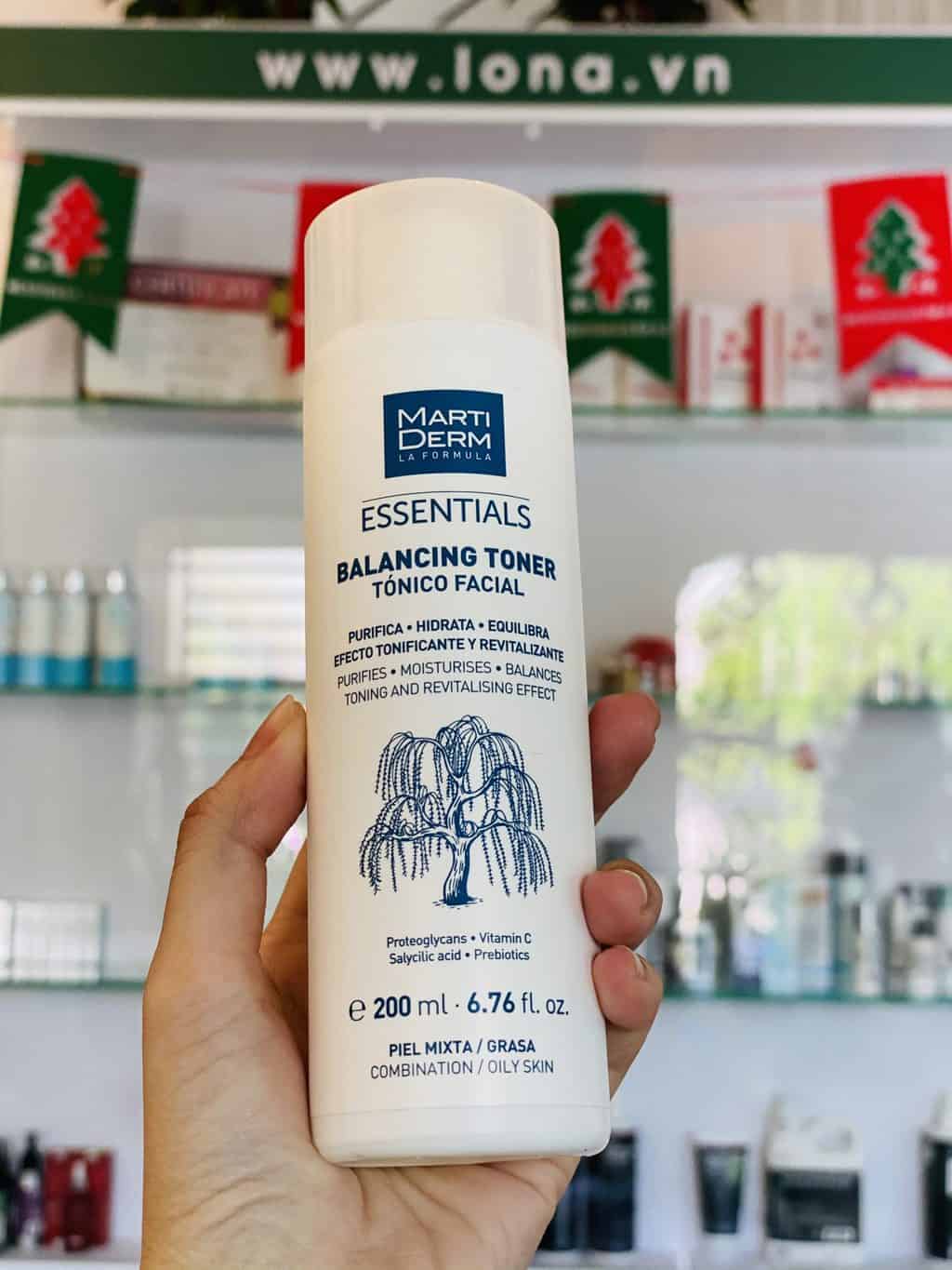 nước cân bằng da làm sạch da dịu nhẹ MartiDerm