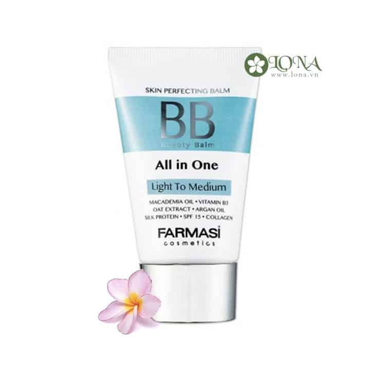 Kem Trang Điểm Dưỡng Da BB 7 in 1 Farmasi BB All in One Cream