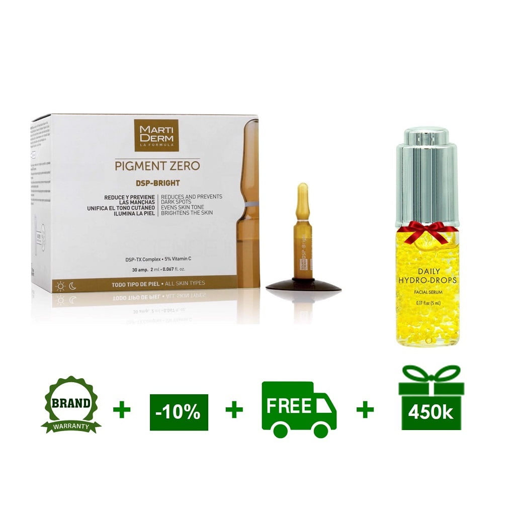 Pigment Zero DSP Bright Ampoule Dưỡng Sáng Đều chính hãng