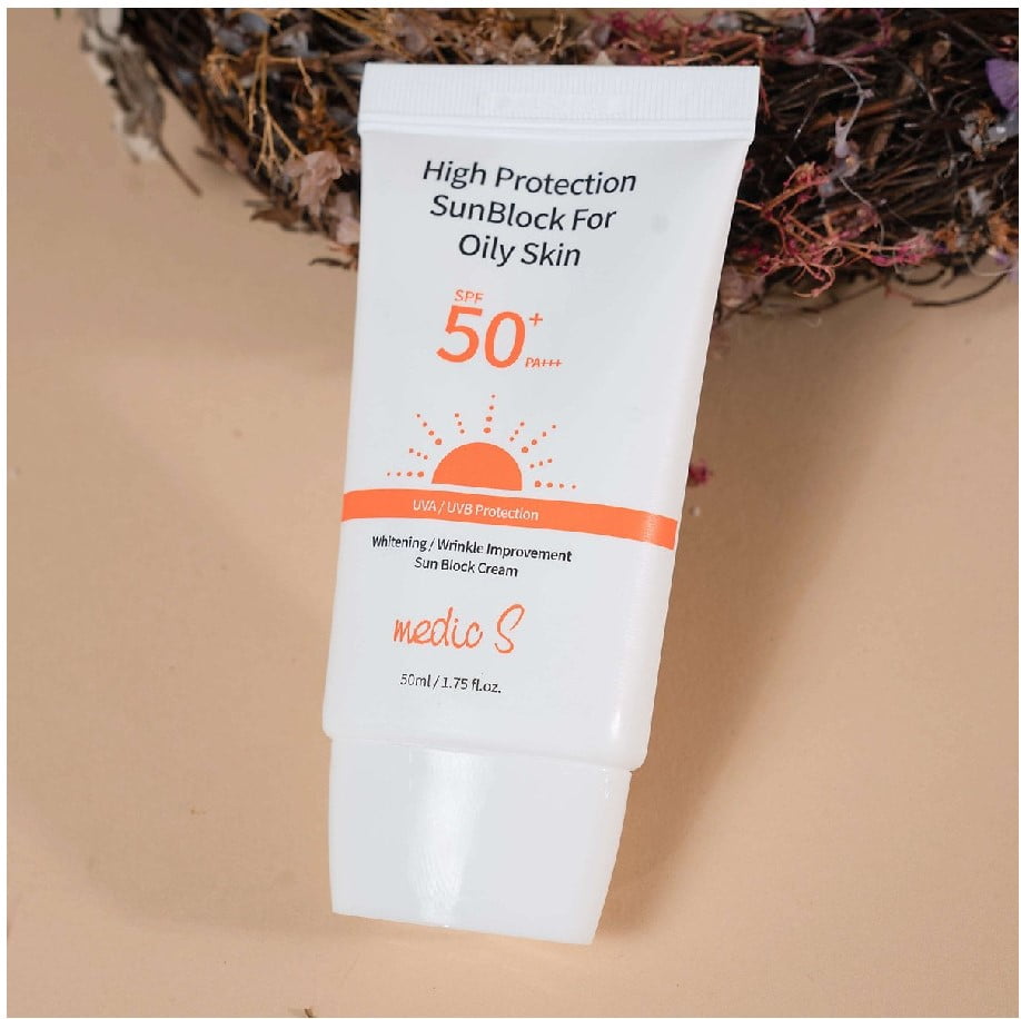 Kem Chống Nắng Ekseption Medic S High Protection Sunblock For Oily Skin SPF50 