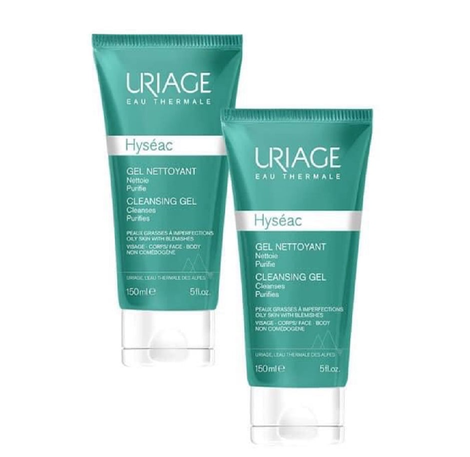 uriage hyseac gel nettoyant 