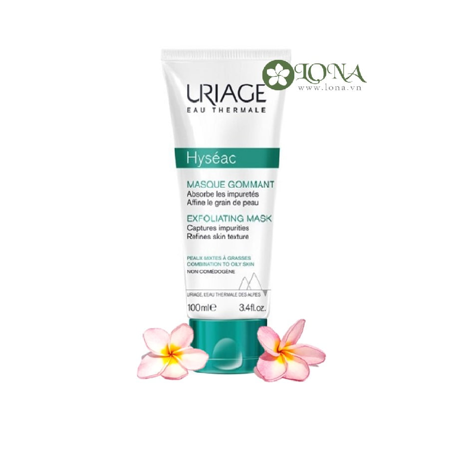 tẩy tế bào chết uriage hyséac masque gommant 