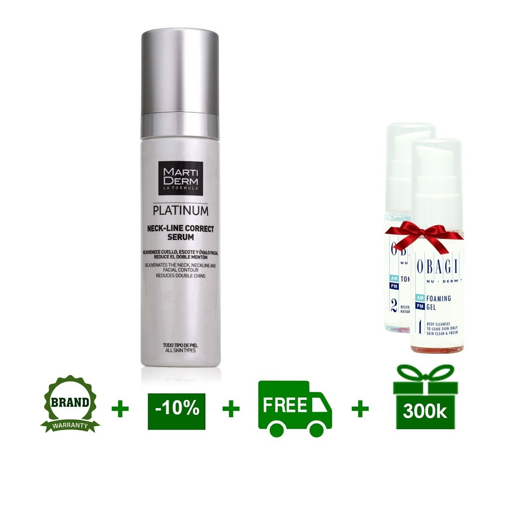 MartiDerm Platinum Neck Line Correct Serum Tinh Chất Làm Săn Chắc