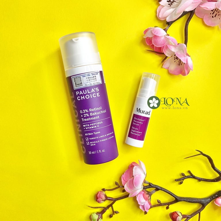 retinol chống lão hóa và giảm nếp nhăn