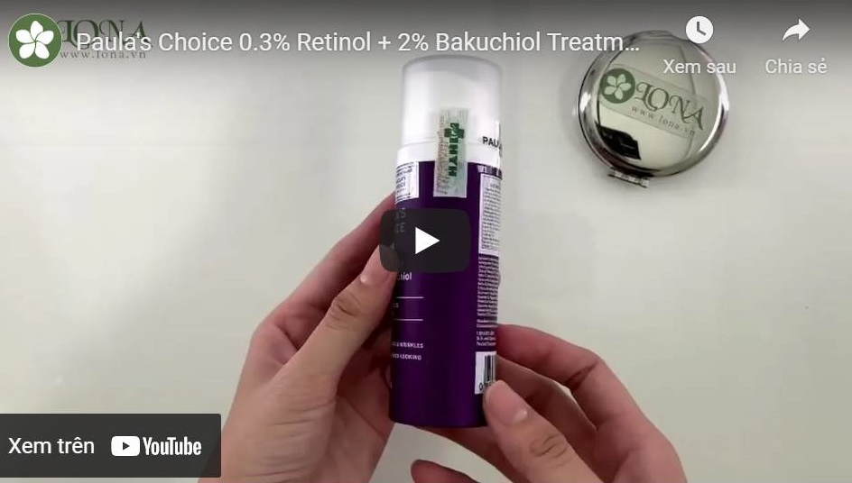 sản phẩm chăm sóc chứa retinol
