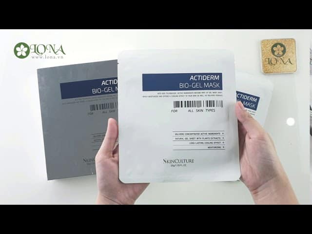 mặt nạ dưỡng da cấp ẩm cho da khô Actiderm