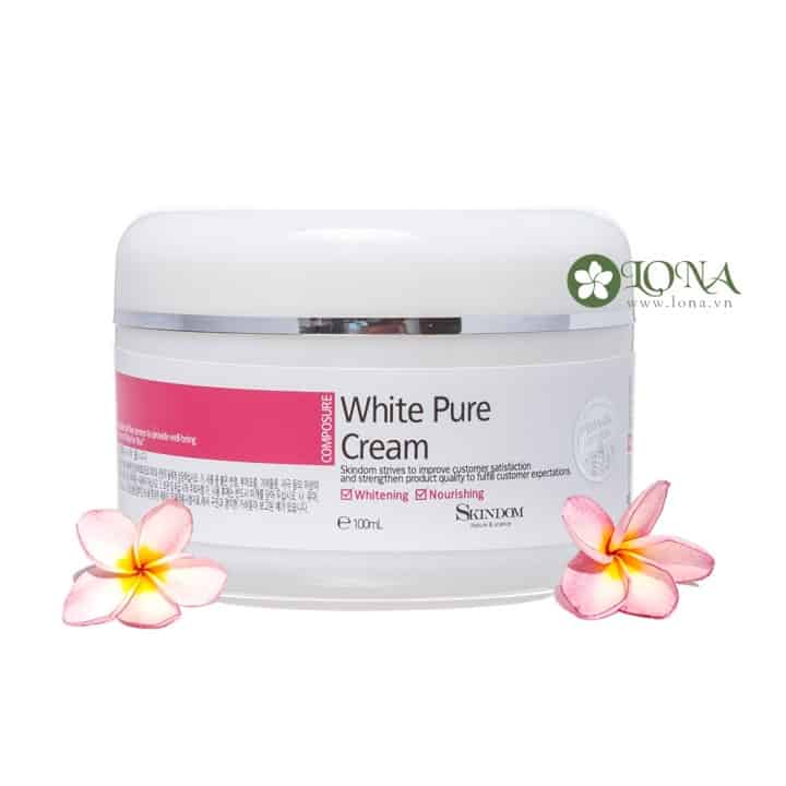 9016 Kem dưỡng da Skindom White Pure Créme
