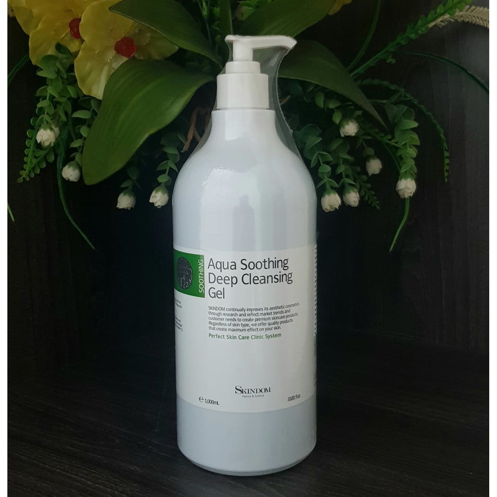 Sữa rửa mặt Aqua Soothing Deep Cleansing Gel chính hãng