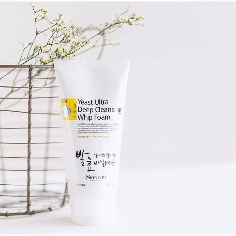 Sữa rửa mặt Yeast Ultra Deep Cleansing Whip Foam chính hãng