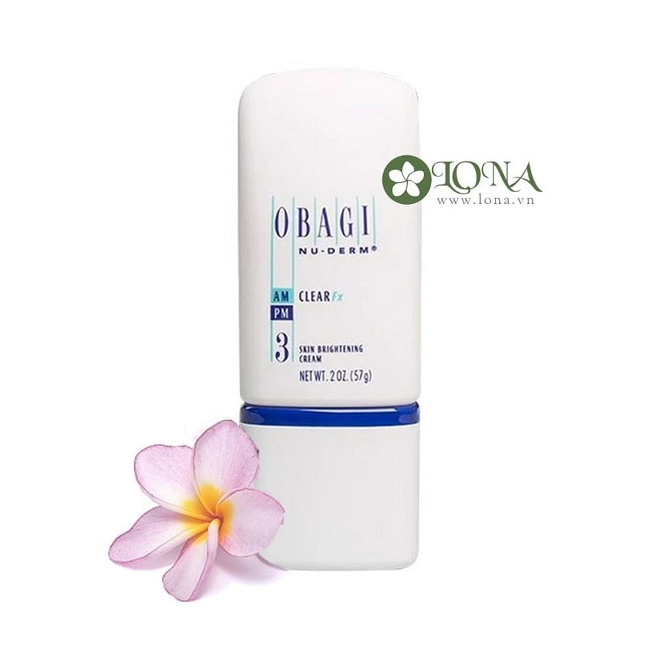 Obagi Số 3 – Obagi NuDerm Clear FX Kem làm trắng da chống lão hóa