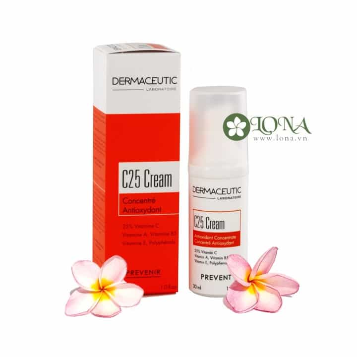 Cream Dermaceutic C25 - tham khảo khi sử dụng