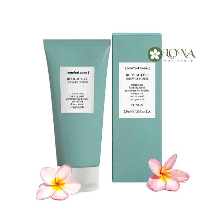 Gel tắm tẩy tế bào chết Comfort Zone Body Active Shower Scrub