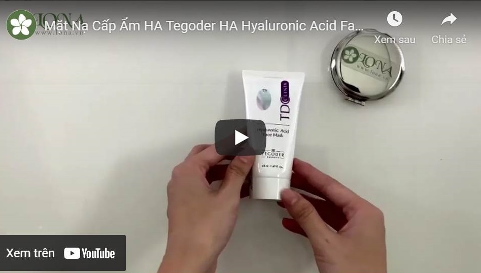 mặt nạ dưỡng da chứa hyaluronic acid