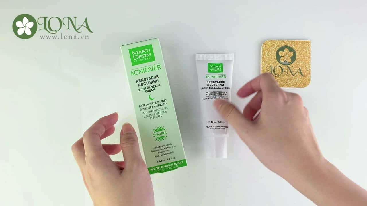 MartiDerm Acniover Night Renewal Cream 40ml