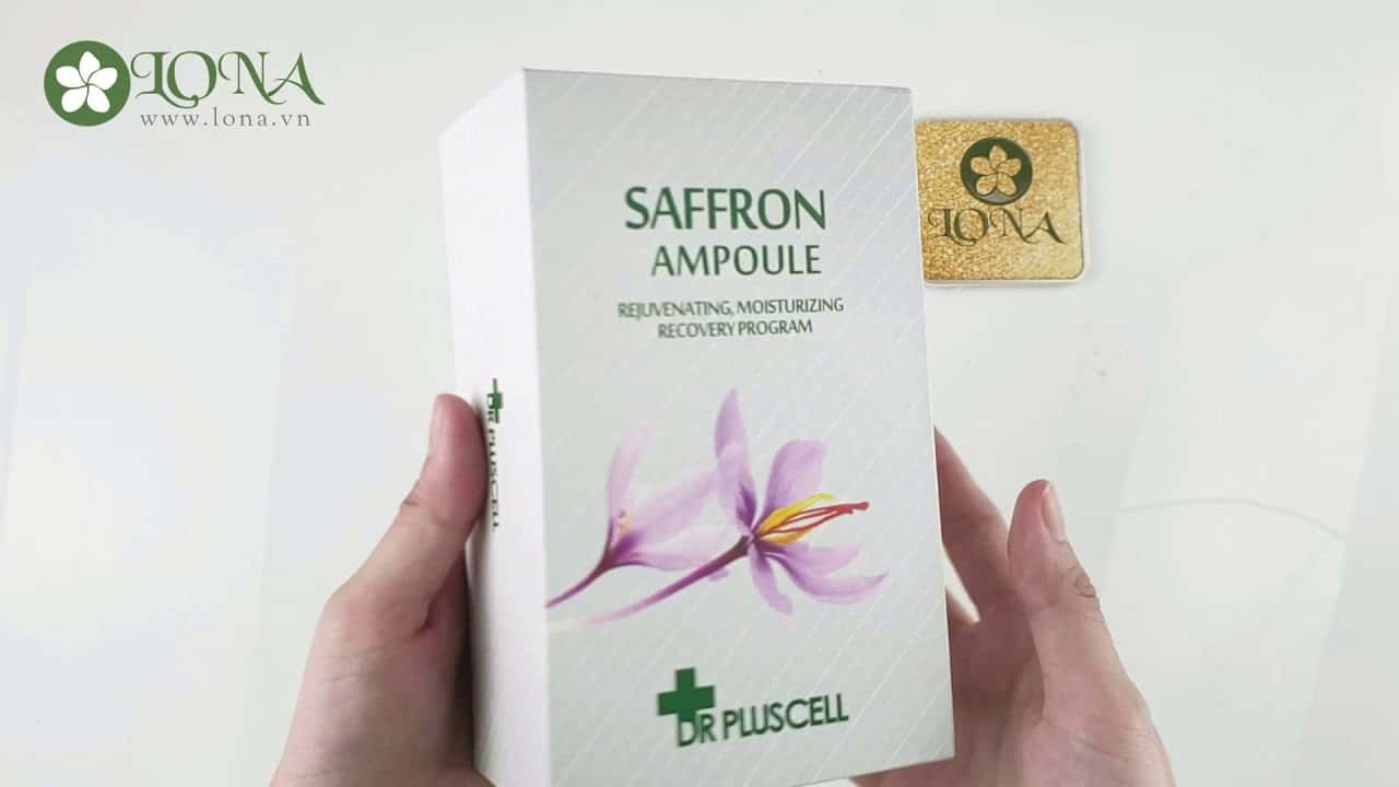 Serum Saffron Ampoule Chống Lão Hóa chính hãng
