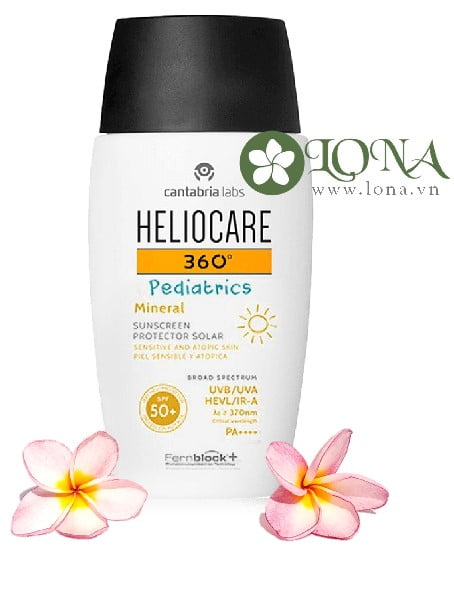 Gel chống nắng 360 Pediatrics Mineral chính hãng