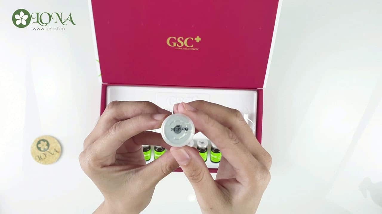 GA Anti Ageing Ampoule full box GSC - hình ảnh cuối bài