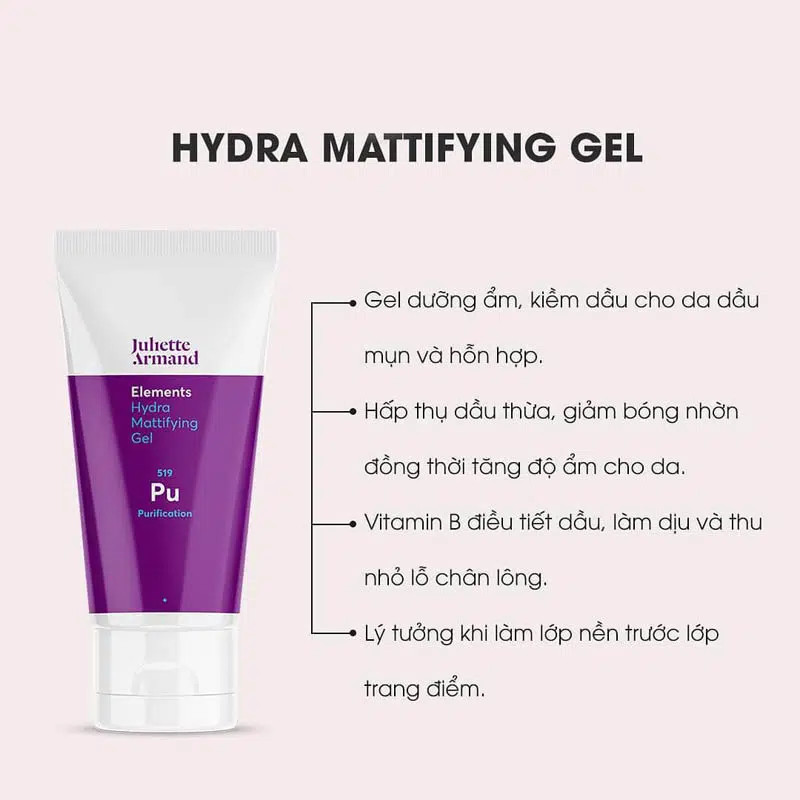 Juliette Armand Mattifying Hydra - tham khảo khi sử dụng