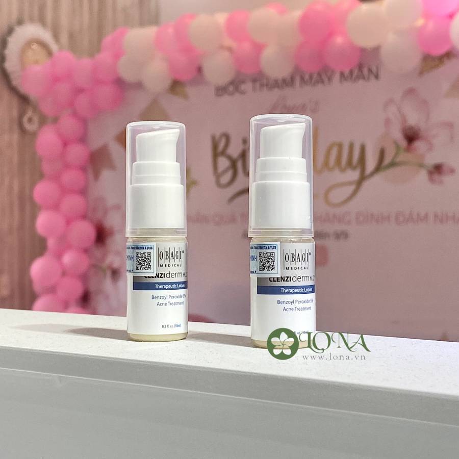 sản phẩm chăm sóc chứa benzoyl peroxide