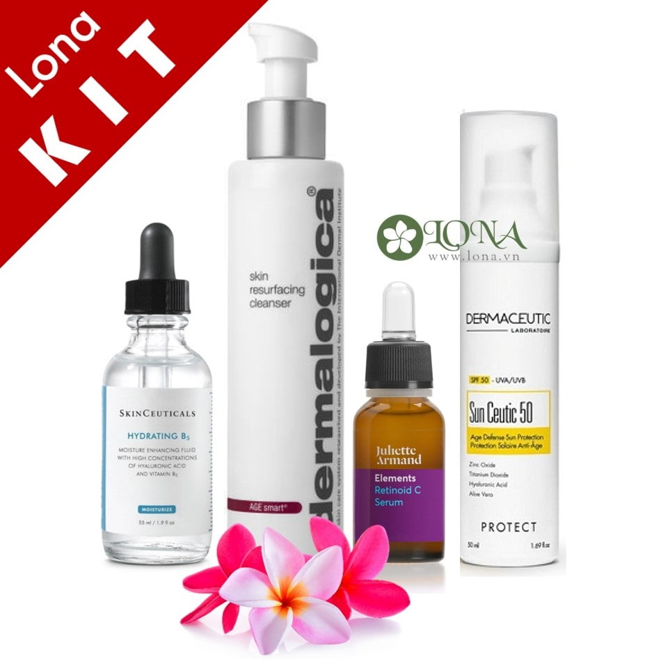 bộ chăm sóc chống lão hóa và giảm nếp nhăn SkinCeuticals