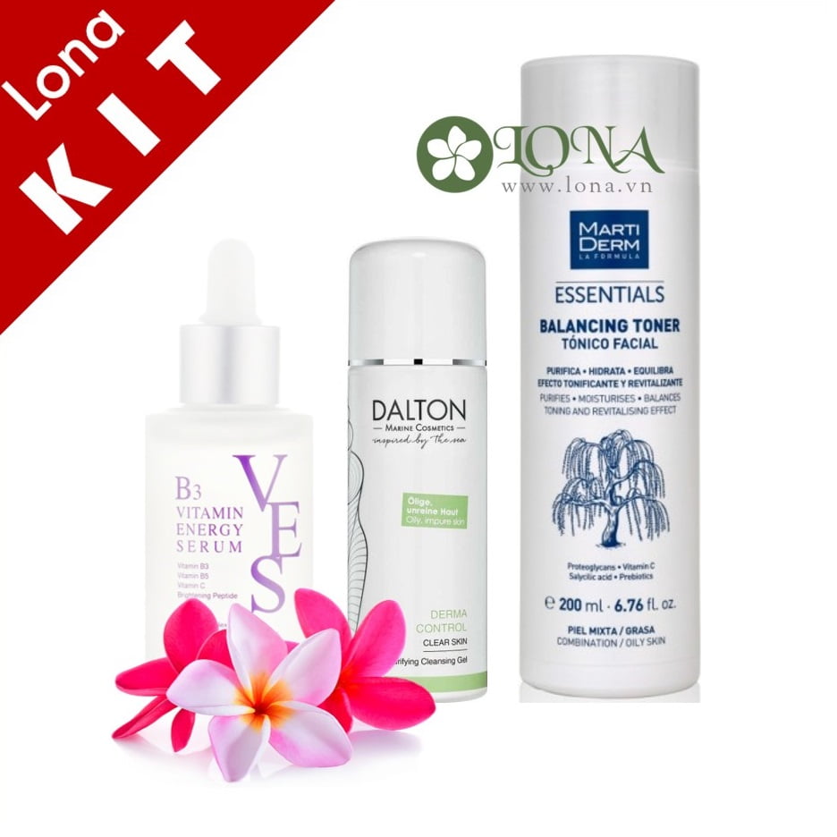 bộ chăm sóc kiểm soát dầu nhờn Dalton