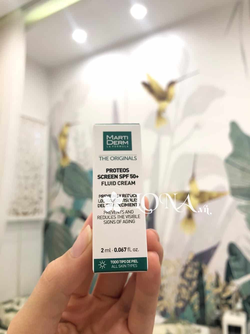 Kem chống nắng mini size 2ml chính hãng