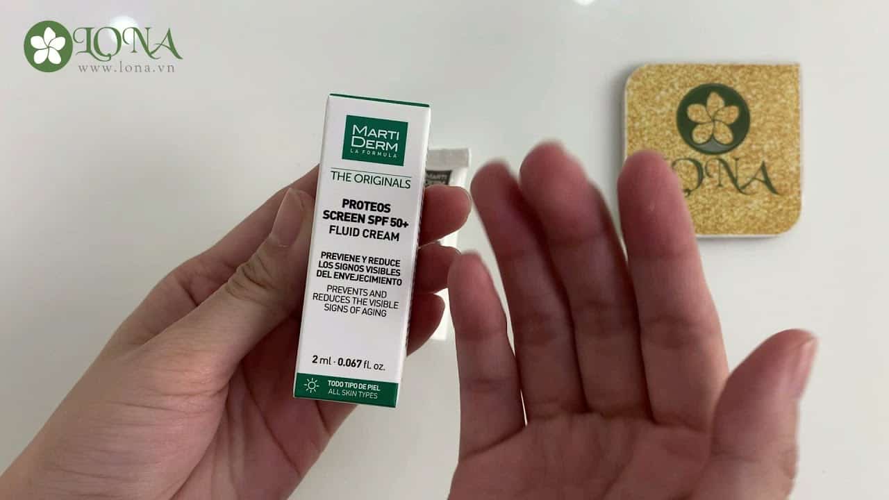 kem chống nắng chứa retinol